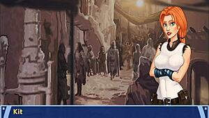 GROPING ORANGE TRAINER TITS AND BOOBS HARD!