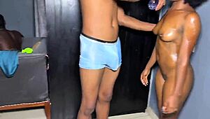 18-Year-Old Unilag Student Grad Bends for Big Black Cock Doggystyle Cowgirl Cum Ride!