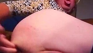 Princess Mina Destroys Blonde CD Pussy Bent Over Doggystyle