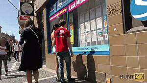 hey nerd, watch your girlfriend get pounded by that ripped stranger