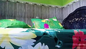 Real Asian Amateur Girlfriend Takes Bent Over Anal in Bedroom by Roommate