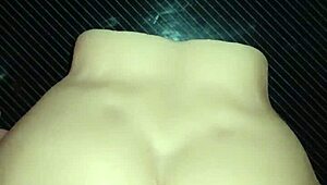 i slam candy doggystyle on the desk slapping her ass hard!