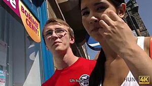 hey nerd, watch your girlfriend get pounded by that ripped stranger