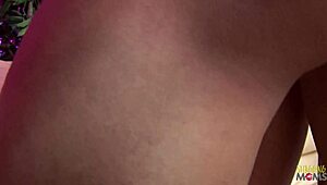 blonde milf with huge fake tits and brunette pair team up for epic group blowjob pounding and riding