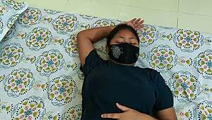 i can't get enough of this beautiful desi lesbian dildo pounding in homemade part one