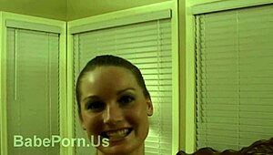 barely legal girl next door strips lingerie shows natural young boobs