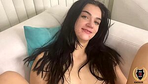 oh man brunette rose winters toys her pussy hard before rome major dives in deep...