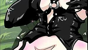 in the shadow self comic dub she transforms into a big ass dominatrix