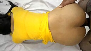 i'm so horny for this desi aunty's big natural tits... she squirts when i fuck her pussy hardcore