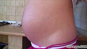 hey cindy, your pregnant pussy looks so wet from fingering it like that?