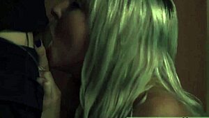 valerie white's cute blonde teen body bound machine dp crushes her