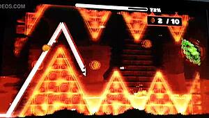 bold fingerdash fingering blasts venom geometry dash rhythm