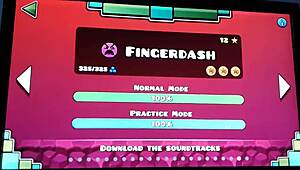 bold fingerdash fingering blasts venom geometry dash rhythm