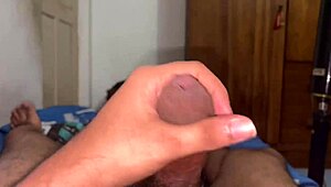 Stepsis grabs my throbbing morning wood!