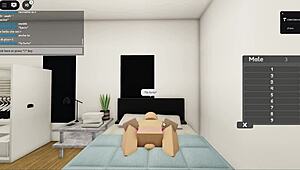 my big tits bounce wild while we fuck on roblox