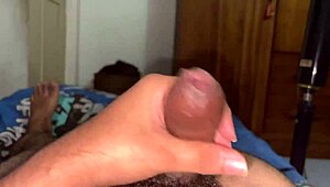 Stepsis grabs my throbbing morning wood!