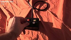 tigerr benson rides sybian machine pov with deepthroat gagging blowjob choking orgasm cumshot on big tits