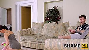 oh man are ya gonna dust off my dick too maid?