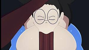 damn that busty argentine party teen gives sloppy head