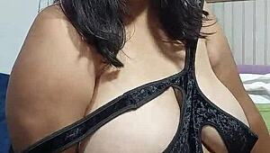 BBW fat wife cheats riding monster big cock deep