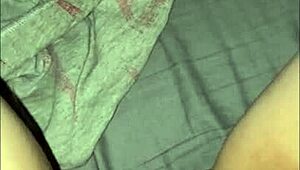 Petite Milf Mommy Fingers Her Shaved Pussy to Intense Orgasm Late Night