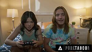 Hey Pervy Stepbro, Stare at Stepmom's Nudes While I Fuck Lulu Chu