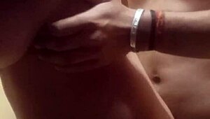 after her deepthroat, big boobs babe wobbles on shaky legs from hardcore pounding