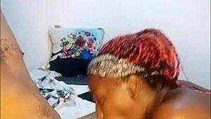 Fastest Cum Ever from Cute Latina Deepthroat Slave!