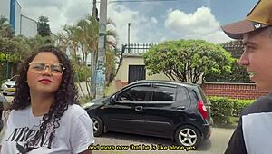 innocent sara films brunette fucking stranger cash car deepthroat gagging 💦🚗😈