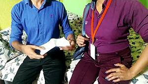 18 19 yo bangladeshi office coworker gets hardcore creampie fucked by manager with hindi dirty talk audio