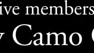 Does busty milf charlee chase look hotter in camo than out?