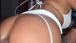 corno watches old man fill brunette latina wife ass cumshot 😏💦