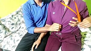 18 19 yo bangladeshi office coworker gets hardcore creampie fucked by manager with hindi dirty talk audio