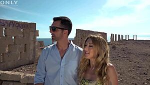 AYLIN TATTOO BENDS OVER FOR OUTDOOR ASS BANGING AND ATM CUM DREAMS