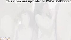 four guys destroy cute mina k and emily white's asses in wild dap orgy with piss play