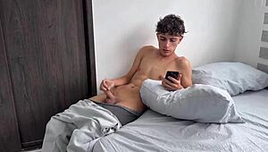 my horny stepmom found my porn stash and rode me to calm my urges