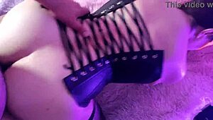 met her at the bar now she's my slut taking raw creampie behind her cuckold hubby's back