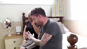 mature curvy blonde bends over for rough doggystyle pounding agedlove