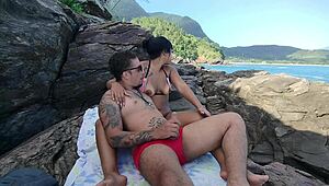 i fuckd soraya castro on beach creampied her pussy