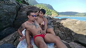 i fuckd soraya castro on beach creampied her pussy