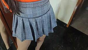 Stepsis drops by bro's place and leaves with pussy full of cum