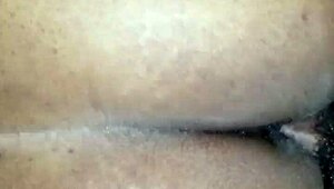 Why Does This Ebony Wife Cheat with Quick Wet Pussy Cum?