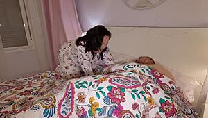 my plump latina stepsister sneaks into bed begging for doggystyle pounding until i cum deep inside her juicy cunt