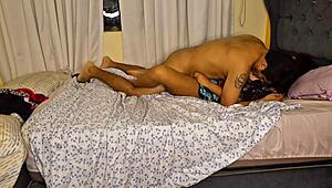 Real emotional sex with thick black ass ebony beauty.