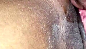 Why Does This Ebony Wife Cheat with Quick Wet Pussy Cum?
