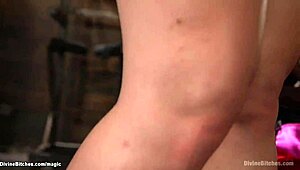 how's it feel getting pegged deep by latex domme while bound and choking