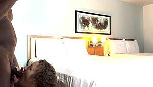 blacvenum pounds kween bunny's pussy hard in hotel quickie romp