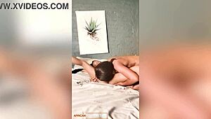 amateur ebony lesbians finger wet pussies in secret cheating affair
