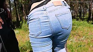 i'm fuckin this big ass bbw cristal gloss public cumshot