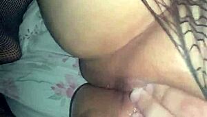 with my body open i heat up rubbing these big tits and clit till i cum soaking wet